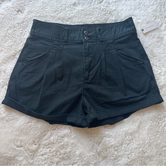 Pilcro Black Pleated Shorts 29 - Picture 1 of 8
